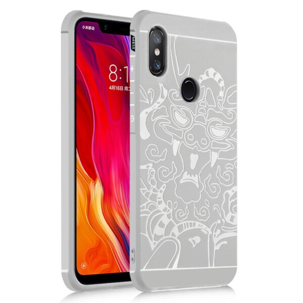 

Защитный чехол UniCase Dragon Style для Xiaomi Mi 8 SE (Special Edition) - Grey