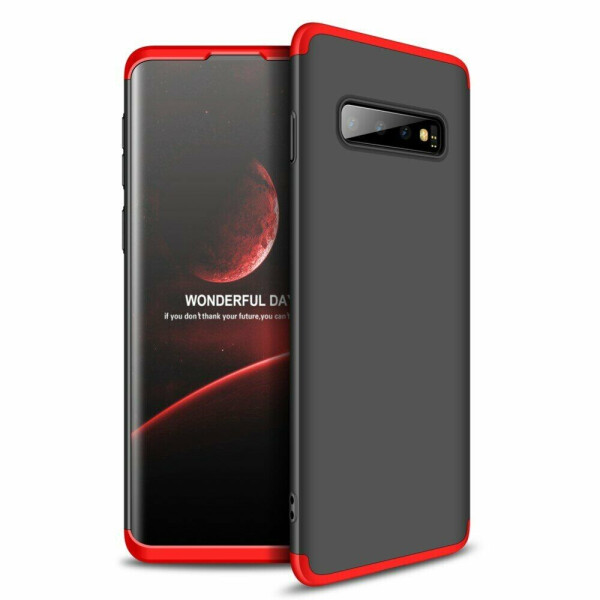 

Защитный чехол GKK Double Dip Case для Samsung Galaxy S10 (G973) - Black / Red