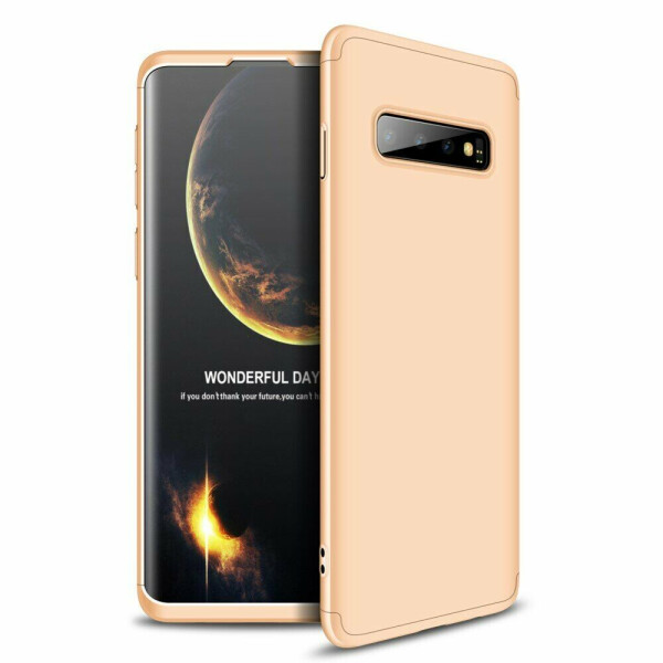 

Защитный чехол GKK Double Dip Case для Samsung Galaxy S10 (G973) - Gold