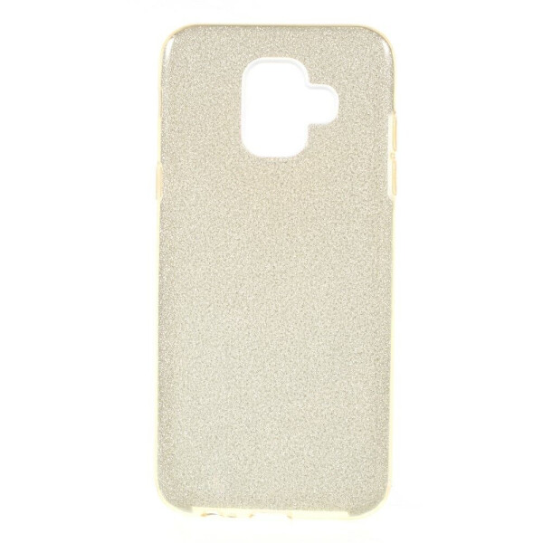 

Силиконовый (TPU) чехол UniCase Glitter Cover для Samsung Galaxy A6 2018 (A600) - Gold
