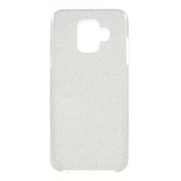 

Силиконовый (TPU) чехол UniCase Glitter Cover для Samsung Galaxy A6 2018 (A600) - Silver