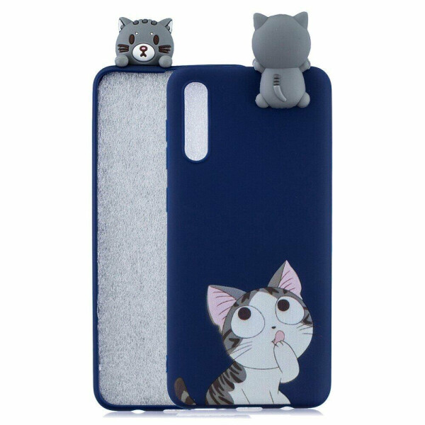 

Силиконовый (TPU) чехол UniCase 3D Cartoon Pattern для Samsung Galaxy A50 (A505) / A30s (A307) / A50s (A507) - Cat