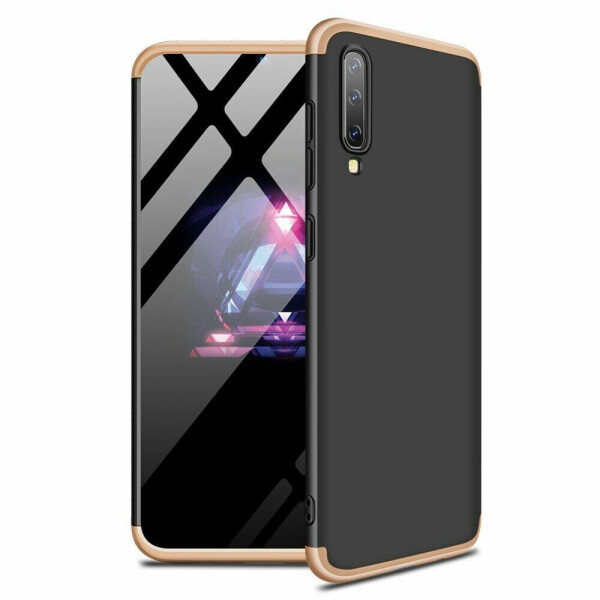 

Защитный чехол GKK Double Dip Case для Samsung Galaxy A50 (A505) / A30s (A307) / A50s (A507) - Black / Gold