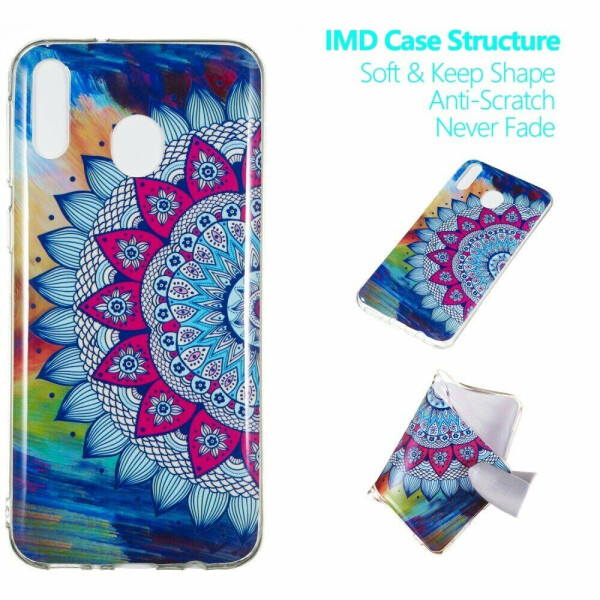 

Силиконовый (TPU) чехол Deexe LumiCase для Samsung Galaxy M20 (M205) - Flower Pattern