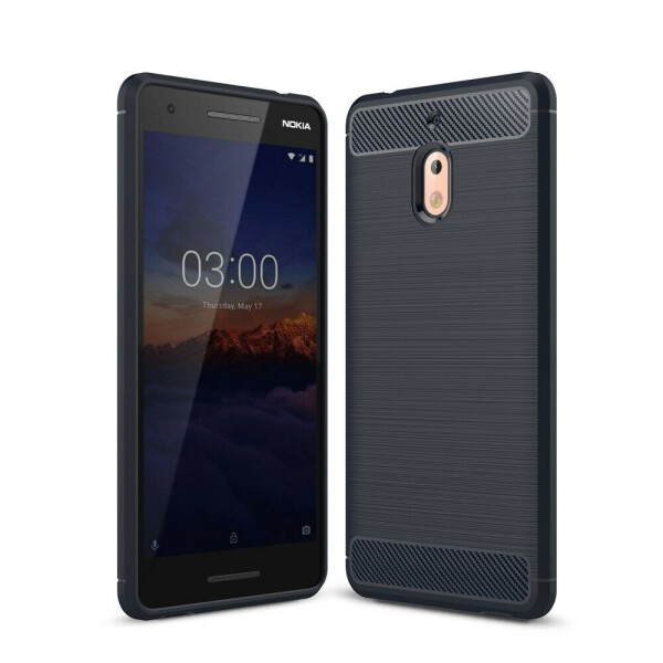 

Защитный чехол UniCase Carbon для Nokia 2 2018 / Nokia 2.1 - Dark Blue
