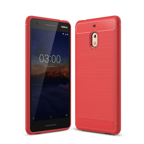 

Защитный чехол UniCase Carbon для Nokia 2 2018 / Nokia 2.1 - Red
