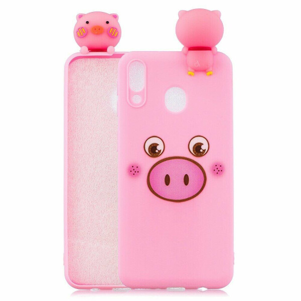 

Силиконовый (TPU) чехол UniCase 3D Cartoon Pattern для Samsung Galaxy M20 (M205) - Pig