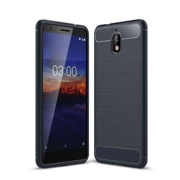 

Защитный чехол UniCase Carbon для Nokia 3 2018 / Nokia 3.1 - Dark Blue