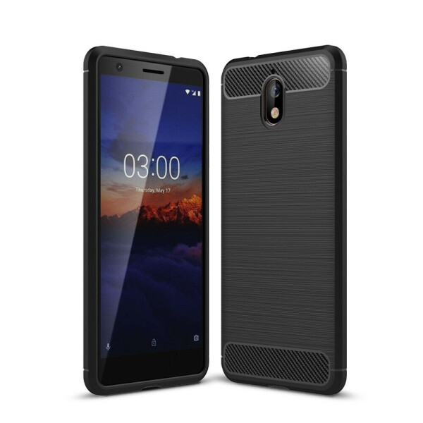 

Защитный чехол UniCase Carbon для Nokia 3 2018 / Nokia 3.1 - Black
