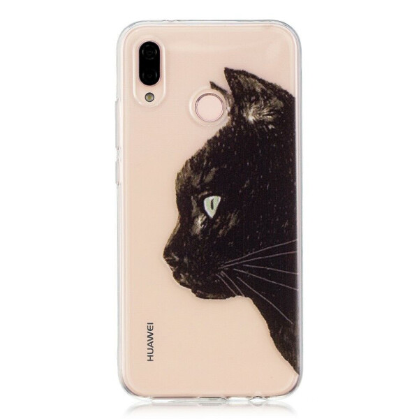 

Силиконовый чехол Deexe Pretty Glossy для Huawei P20 Lite - Cat Pattern