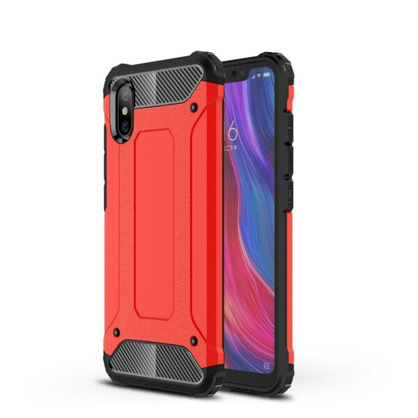 

Защитный чехол UniCase Rugged Guard для Xiaomi Mi 8 Pro / Mi 8 Explorer Edition - Red