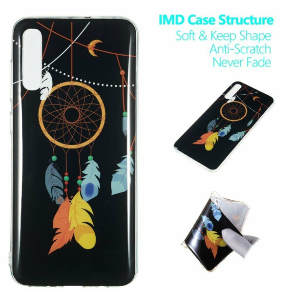 

Силиконовый (TPU) чехол Deexe LumiCase для Samsung Galaxy A70 (A705) - Dream Catcher