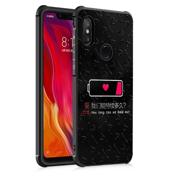 

Защитный чехол UniCase Black Style для Xiaomi Mi 8 SE (Special Edition) - Love, How Long Can We Hold