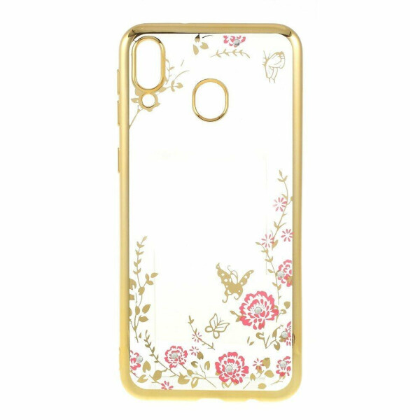 

Силиконовый (TPU) чехол Deexe Shiny Cover для Samsung Galaxy M20 (M205) - Gold