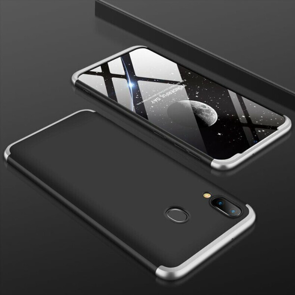 

Защитный чехол GKK Double Dip Case для Samsung Galaxy M20 (M205) - Black Silver