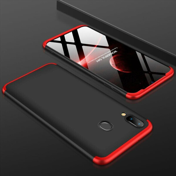 

Защитный чехол GKK Double Dip Case для Samsung Galaxy M20 (M205) - Black Red