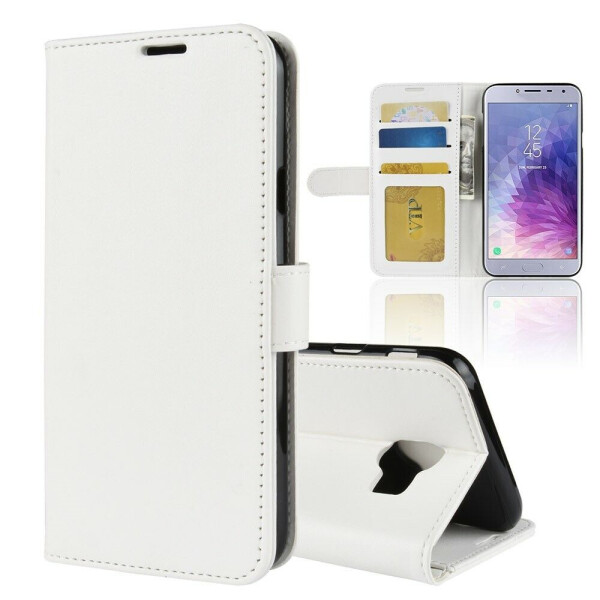 

Чехол-книжка Deexe Wallet Style для Samsung Galaxy J4 2018 (J400) - White