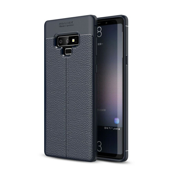 

Защитный чехол Deexe Leather Cover для Samsung Galaxy Note 9 (N960) - Dark Blue