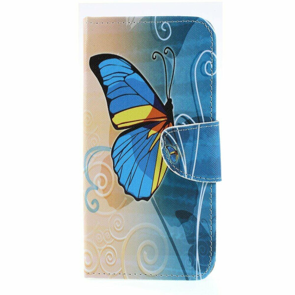 

Чехол-книжка Deexe Color Wallet для Samsung Galaxy A50 (A505) / A30s (A307) / A50s (A507) - Blue Butterfly