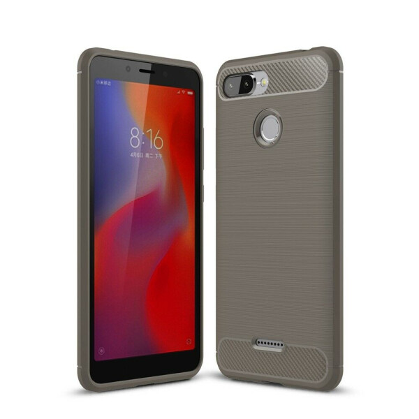 

Защитный чехол UniCase Carbon для Xiaomi Redmi 6 - Grey