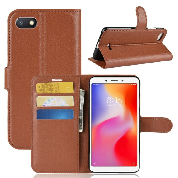 

Чехол-книжка Deexe Book Type для Xiaomi Redmi 6A - Brown