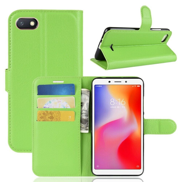 

Чехол-книжка Deexe Book Type для Xiaomi Redmi 6A - Green