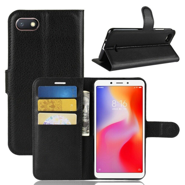 

Чехол-книжка Deexe Book Type для Xiaomi Redmi 6A - Black