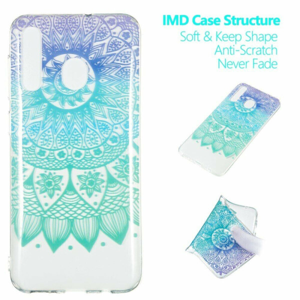 

Силиконовый (TPU) чехол Deexe Pretty Glossy для Samsung Galaxy A50 (A505) - Mandala Flower