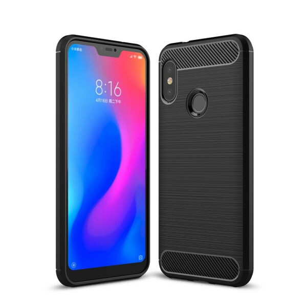 

Защитный чехол UniCase Carbon для Xiaomi Redmi 6 Pro / Mi A2 Lite - Black