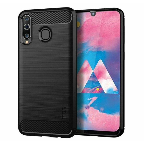 

Силиконовый (TPU) чехол MOFI Carbon Fiber для Samsung Galaxy M30 (M305) / A40s (A407) - Black