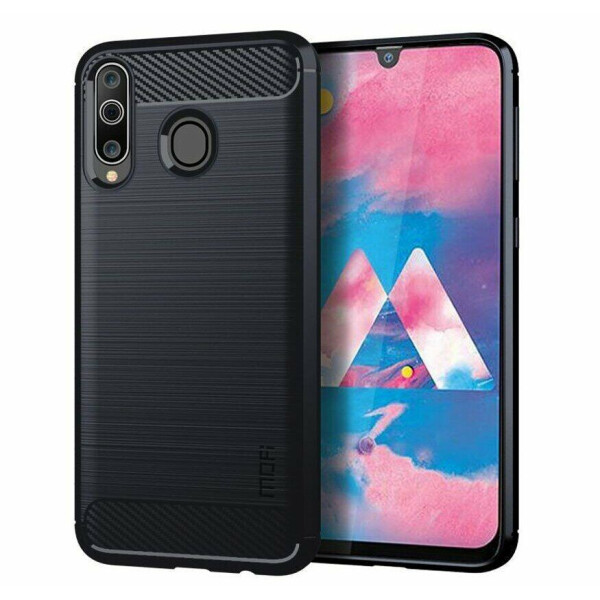 

Силиконовый (TPU) чехол MOFI Carbon Fiber для Samsung Galaxy M30 (M305) / A40s (A407) - Dark Blue