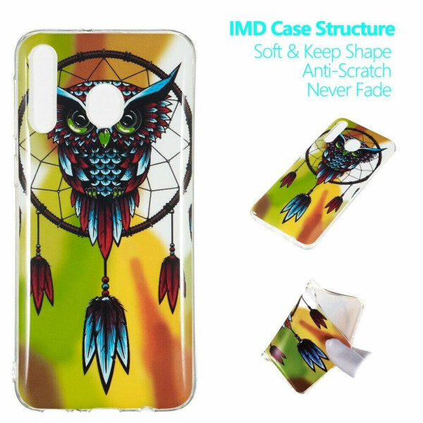 

Силиконовый (TPU) чехол Deexe LumiCase для Samsung Galaxy M30 (M305) / A40s (A407) - Owl Dream Catcher