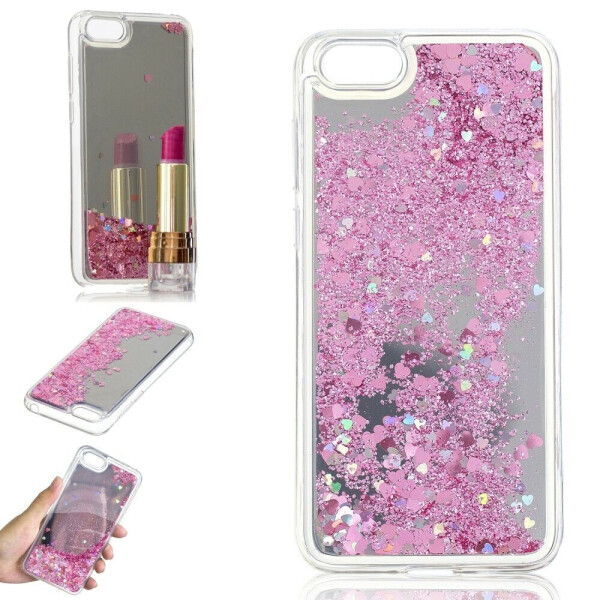 

Силиконовая (TPU) накладка Deexe Fashion Glitter для Huawei Y5 2018 / Y5 Prime 2018 / Honor 7A - Pink