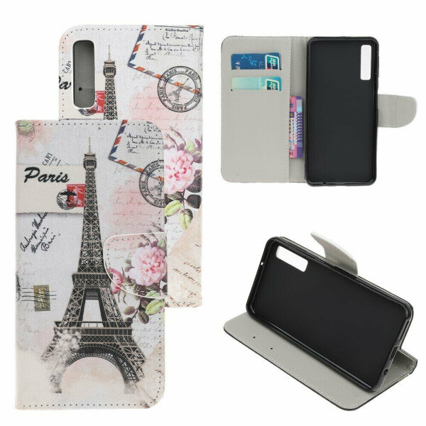 

Чехол-книжка Deexe Color Wallet для Samsung Galaxy A70 (A705) - Eiffel Tower
