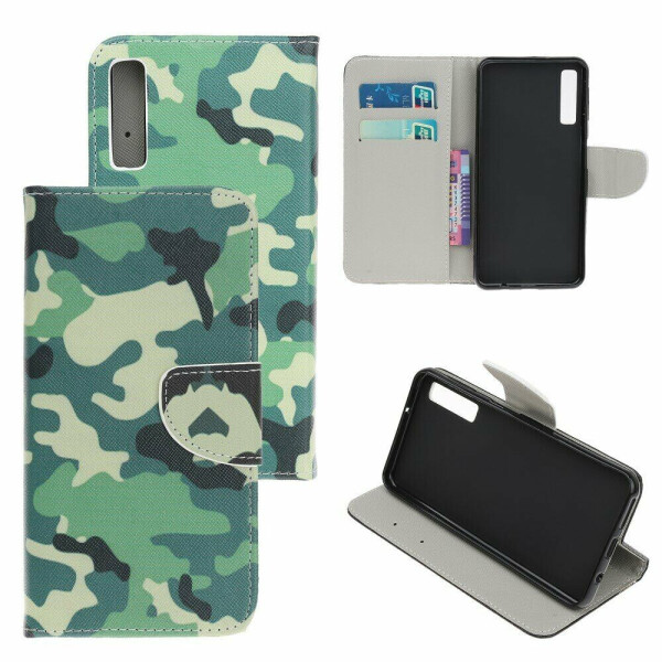 

Чехол-книжка Deexe Color Wallet для Samsung Galaxy A70 (A705) - Camouflage Pattern