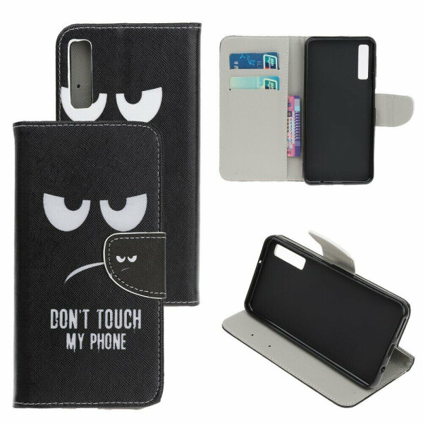 

Чехол-книжка Deexe Color Wallet для Samsung Galaxy A70 (A705) - Don't Touch My Phone