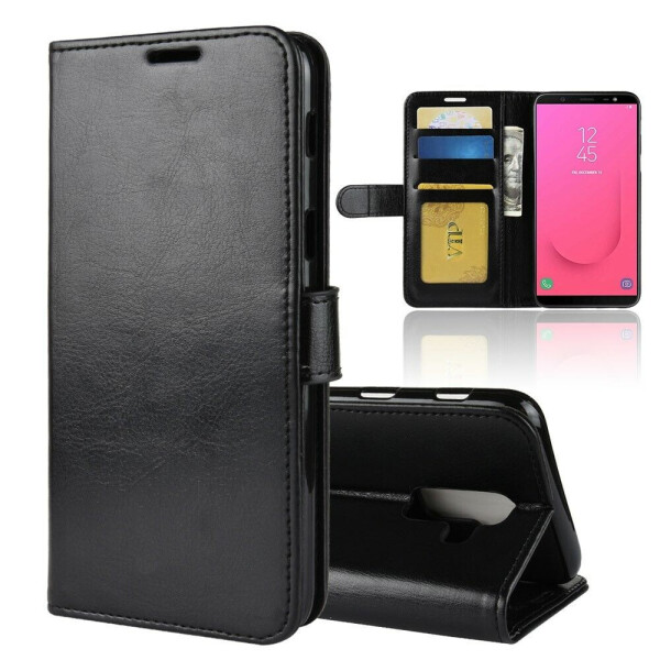 

Чехол-книжка Deexe Wallet Style для Samsung Galaxy J8 2018 (J810) - Black