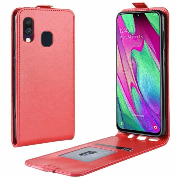 

Чехол Deexe Flip Case для Samsung Galaxy A40 (А405) - Red
