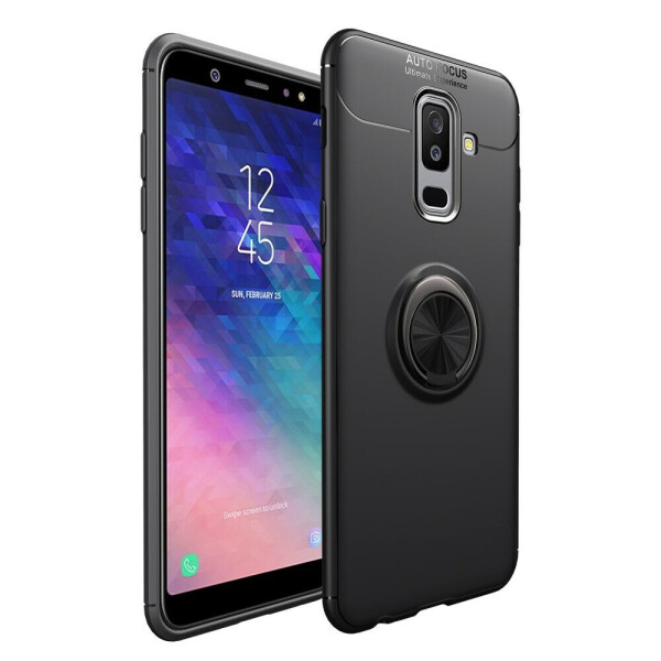 

Защитный чехол UniCase Magnetic Ring для Samsung Galaxy A6+ 2018 (A605) - Black