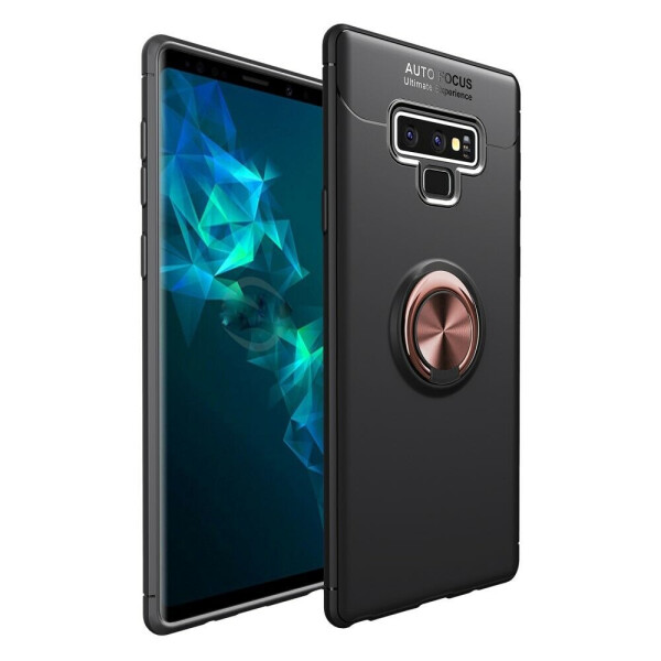 

Защитный чехол UniCase Magnetic Ring для Samsung Galaxy Note 9 (N960) - Black / Rose Gold