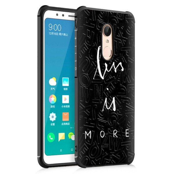 

Защитный чехол UniCase Black Style для Xiaomi Redmi 5 Plus - Less is More