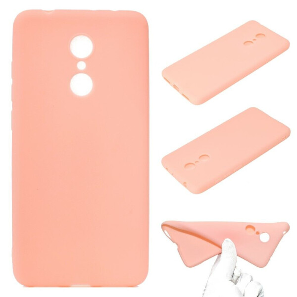 

Силиконовый (TPU) чехол Deexe Matte Case для Xiaomi Redmi 5 Plus - Pink