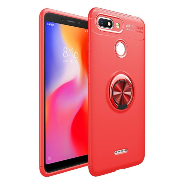 

Защитный чехол UniCase Magnetic Ring для Xiaomi Redmi 6 - Red