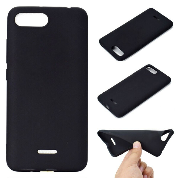 

Силиконовый (TPU) чехол Deexe Matte Case для Xiaomi Redmi 6A - Black