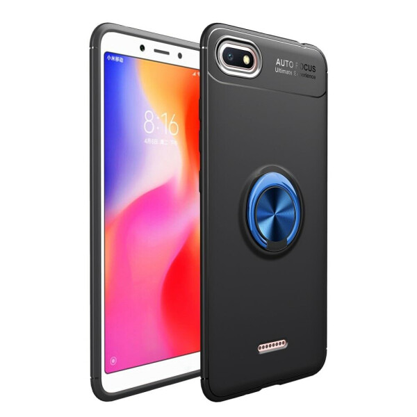 

Защитный чехол UniCase Magnetic Ring для Xiaomi Redmi 6A - Black / Blue