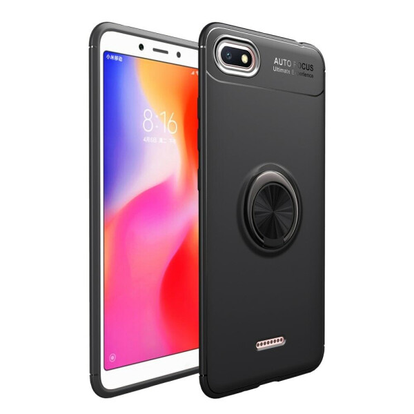

Защитный чехол UniCase Magnetic Ring для Xiaomi Redmi 6A - All Black