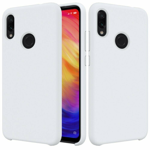 

Защитный чехол Deexe Silicone Case для Xiaomi Redmi Note 7 - White