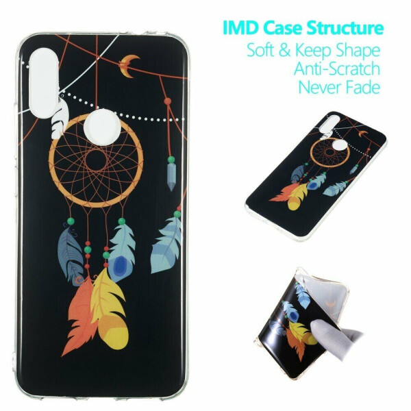 

Силиконовый (TPU) чехол Deexe LumiCase для Xiaomi Redmi Note 7 / Note 7 Pro - Feather Dream Catcher