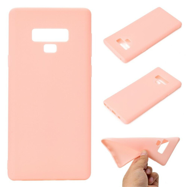 

Силиконовый (TPU) чехол Deexe Matte Case для Samsung Galaxy Note 9 (N960) - Pink
