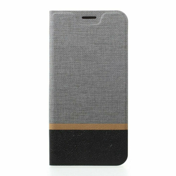 

Чехол-книжка Deexe Lines Texture для Xiaomi Mi 9 - Grey